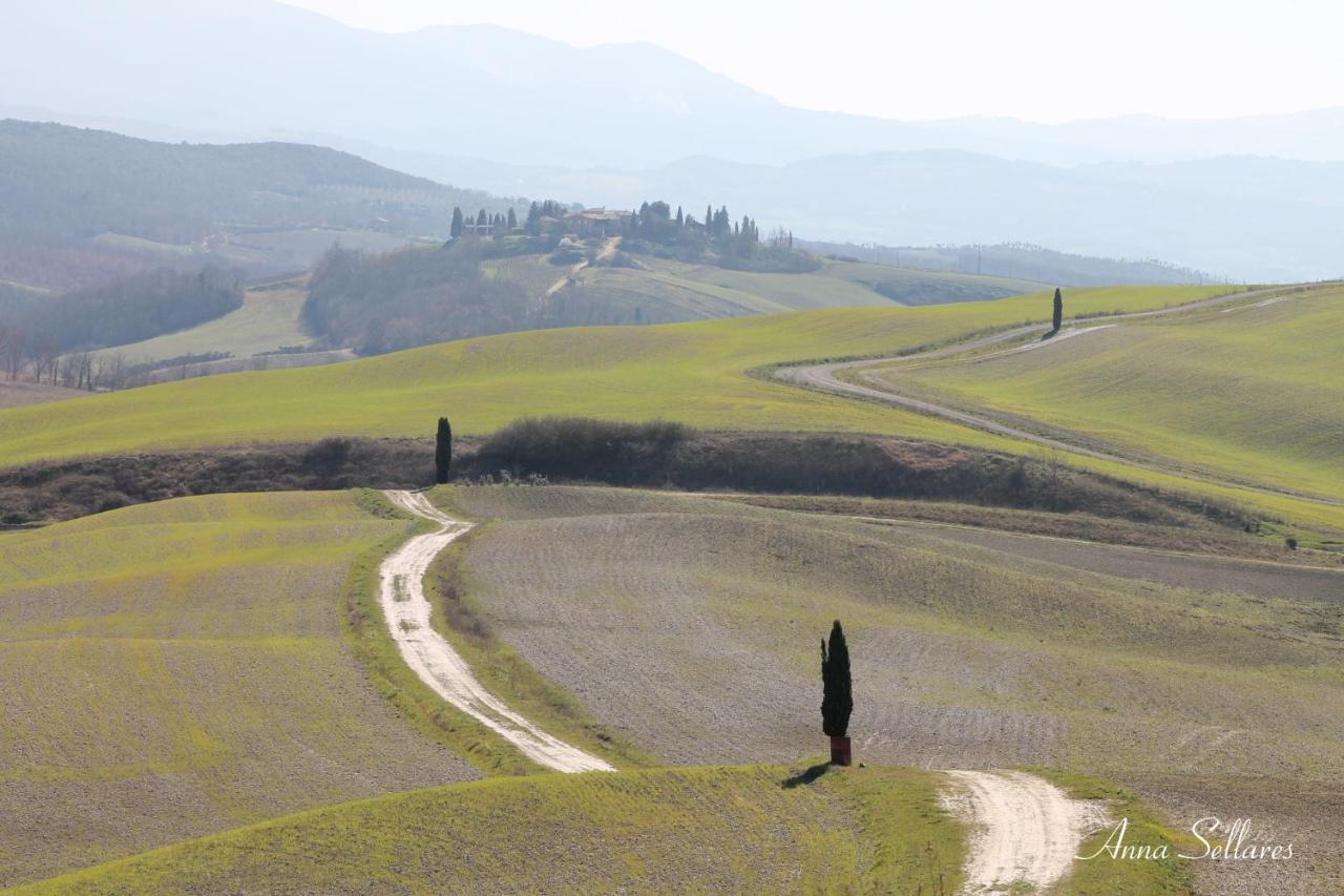 Soleluna Lejlighed San Quirico d'Orcia Eksteriør billede